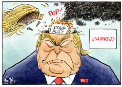 TRUMP UNHINGED by Christopher Weyant