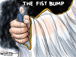 THE FIST BUMP by Kevin Siers