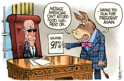 BIDEN INFLATION by Rick McKee