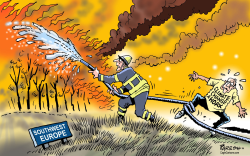 WILDFIRES IN EUROPE by Paresh Nath