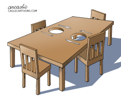 THE DINING ROOM by Arcadio Esquivel