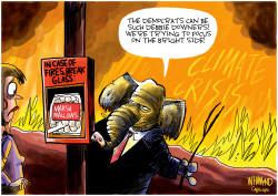 CLIMATE CRISIS POSITIVES by Dave Whamond