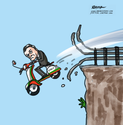 DRAGHI OUT OF THE GAME by Rayma Suprani