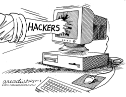 Hackers by Arcadio Esquivel