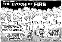 THE EPOCH OF FIRE by Monte Wolverton