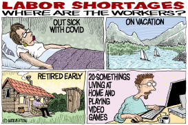 LABOR SHORTAGES by Monte Wolverton