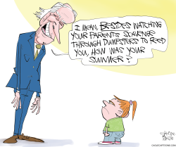 BIDEN SEES NO RECESSION by Gary McCoy