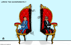 LIBYA’S TWO GOVERNMENTS !! by Emad Hajjaj