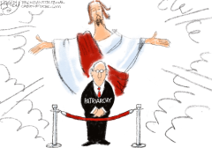 PATRIARCHAL BOUNCER by Pat Bagley