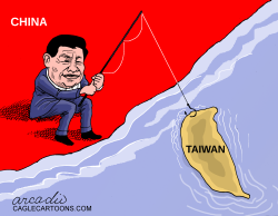 CHINA WANTS TAIWAN by Arcadio Esquivel