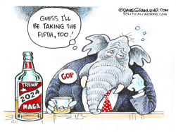 GOP TAKING THE 5TH by Dave Granlund