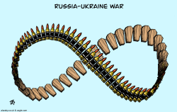 RUSSIA-UKRAINE WAR  by Emad Hajjaj