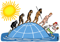 EVOLUTION CLIMATE CHANGE by Schot