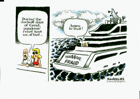 PANDEMIC RELIEF FRAUD by Jimmy Margulies