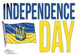UKRAINE INDEPENDENCE by Guy Parsons