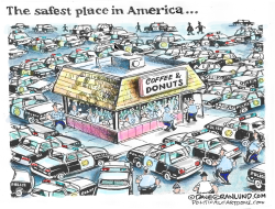 SAFEST PLACE IN USA by Dave Granlund