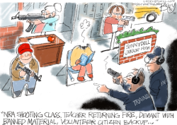 THREAT ASSESSMENT  by Pat Bagley