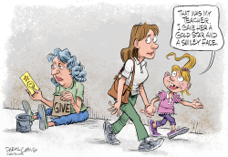 THAT WAS MY TEACHER by Daryl Cagle