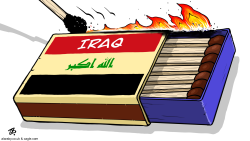 ESCALATING VIOLENCE IN IRAQ by Emad Hajjaj