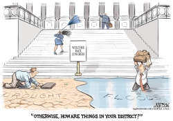 CONGRESSMEN FROM DROUGHT AND FLOOD DISTRICTS by R.J. Matson