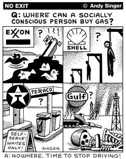 POLITICALLY CORRECT GAS by Andy Singer