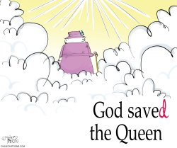 GOD SAVED THE QUEEN by Gary McCoy