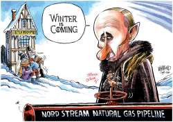 RUSSIA SHUTS OFF GAS TO EUROPE by Dave Whamond