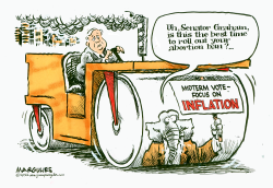 LINDSEY GRAHAM ABORTION BAN by Jimmy Margulies