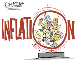 INFLATION HAMSTER WHEEL by John Cole