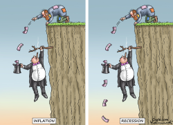 INFLATION & RECESSION by Marian Kamensky