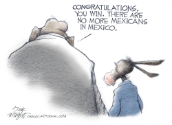 ILLEGAL IMMIGRANT CROSSINGS by Dick Wright