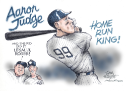 AARON JUDGE HR CHAMPION by Dick Wright