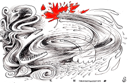 FIONA HITS CANADA by Randall Enos