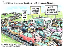 RUSSIAN MOBILIZATION  by Dave Granlund