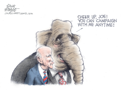 DEMOCRATS DECLINE BIDEN'S CAMPAIGN HELP by Dick Wright