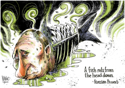 RUSSIAN ROTTING FISH by Dave Whamond