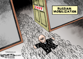 RUSSIAN MOBILIZATION by Kevin Siers