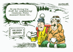 FLEEING THE DRAFT IN RUSSIA by Jimmy Margulies