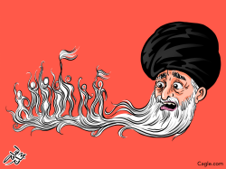 IRAN DEMONSTRATIONS by Osama Hajjaj