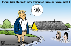 TRUMP'S BRAND OF EMPATHY by Bruce Plante