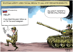 RUSSIAN ARMY SOCIAL MEDIA CALLOUT by Dave Whamond
