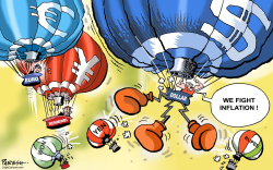 DOLLAR GETTING STRONGER by Paresh Nath