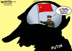 PUTIN'S ANNEXATION by Kevin Siers