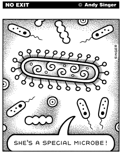 SPECIAL MICROBE by Andy Singer
