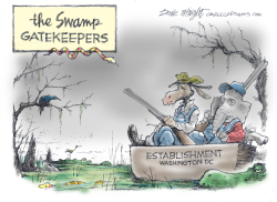 SWAMP GATEKEEPERS by Dick Wright