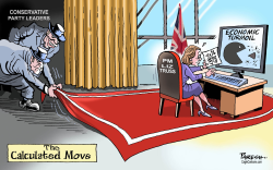 BRITISH PM IN TROUBLE by Paresh Nath