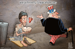WORLD POVERTY ERADICATION DAY by Luojie