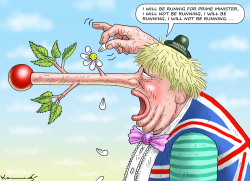 JOHNSON FOR PM by Marian Kamensky