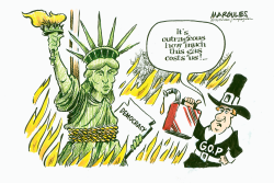 GAS PRICES VS.DEMOCRACY by Jimmy Margulies