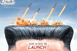  KIM IS OUT TO LAUNCH by Ed Wexler